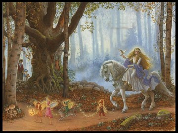 Lady Boru fairies for kid Oil Paintings